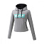 Толстовка женская Mizuno Hoody