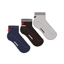 LOTTO SOCK ANKLE II - PK3PRS, носки