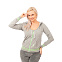 Толстовка женская Champion Hooded Full Zip Sweatshirt 106942