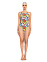 Yingfa Digital Print One-Piece Swimsuit, купальник