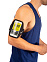 NIKE LEAN ARM BAND BLACK/BLACK/SILVER OSFM, чехол на руку