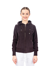 HOODED FULL ZIP SWEATSHIRT, толстовка