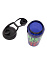 NIKE TR HYPERCHARGE CHUG BOTTLE 16 OZ GRAPHIC BLUE VOID/BLACK/MEAN GREEN, бутылка для воды