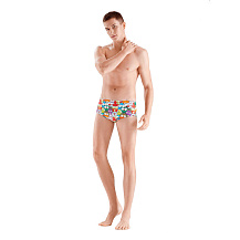 Плавки мужские Yingfa Digital Print Swim Brief 9635