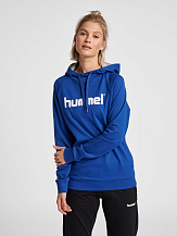HMLGO COTTON LOGO HOODIE WOMAN, толстовка ХБ женская