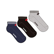 LOTTO SOCK LOW CUT - PK3PRS, носки