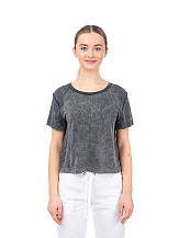 THE ECO INFINITY CROPPED TEE- SNOWFLAKE, футболка THE ECO INFINITY CROPPED TEE- SNOWFLAKE, футболка