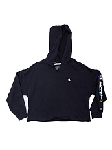 CAMPUS FRENCH TERRY SPLIT NECK HOODIE, толстовка