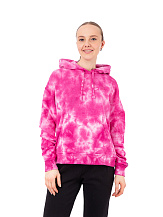 RELAXED FLEECE DYE HOODIE, толстовка