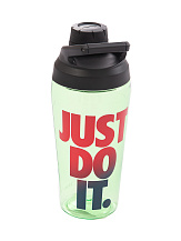 NIKE TR HYPERCHARGE CHUG BOTTLE 16 OZ GRAPHIC GHOST GREEN/BLACK/UNIVERSITY RED, бутылка для воды