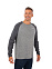 POWERBLEND LONG SLEEVE RAGLAN TEE, футболка дл.рук