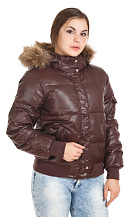 DETACHABLE HOOD DUCK DOWN, пуховик