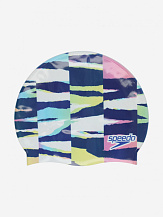 DIGITAL PRINT CAP AU WH/BLUE, шапочка для плавания