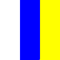 Цвет Белый/синий/жёлтый
